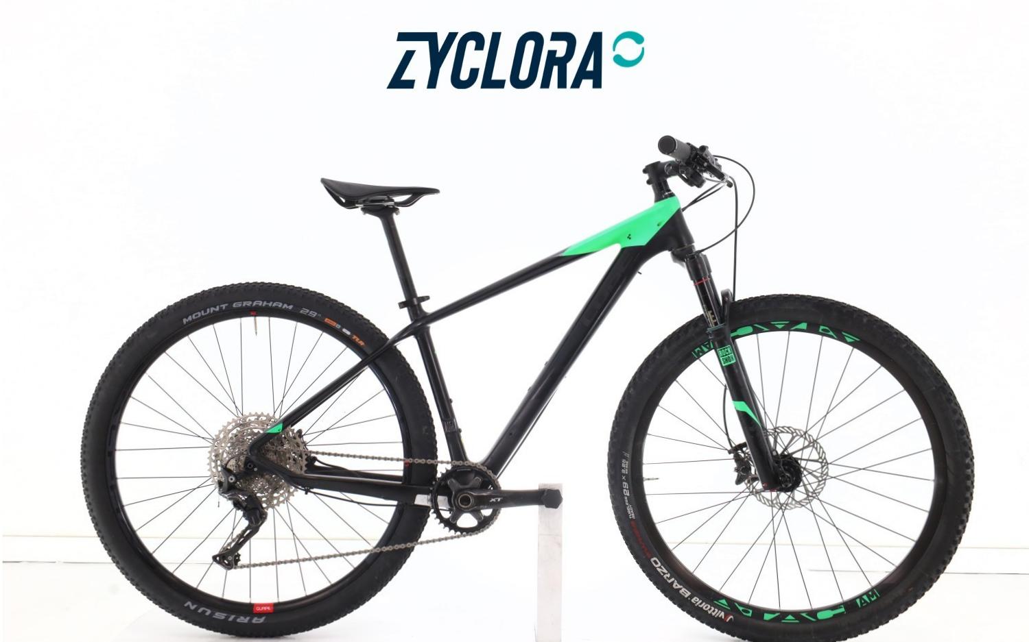 Mountain Bike Cube Zyclora ·  Reaction Race Carbonio XT, Usata, 2017, Barcelona