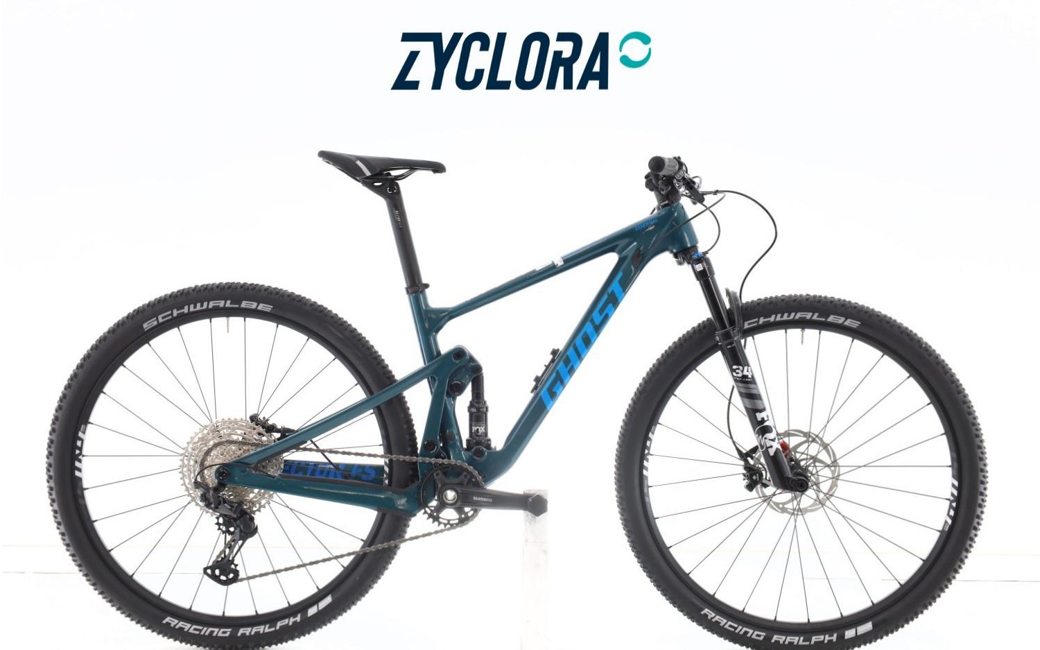 Mountain Bike Ghost Zyclora ·  Riot Lector Essential FS Carbonio XT, KM 0, 2023, Barcelona