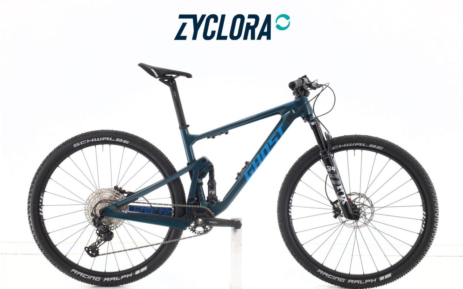 Mountain Bike Ghost Zyclora ·  Lector Essential FS Carbonio XT, Usata, 2023, Barcelona