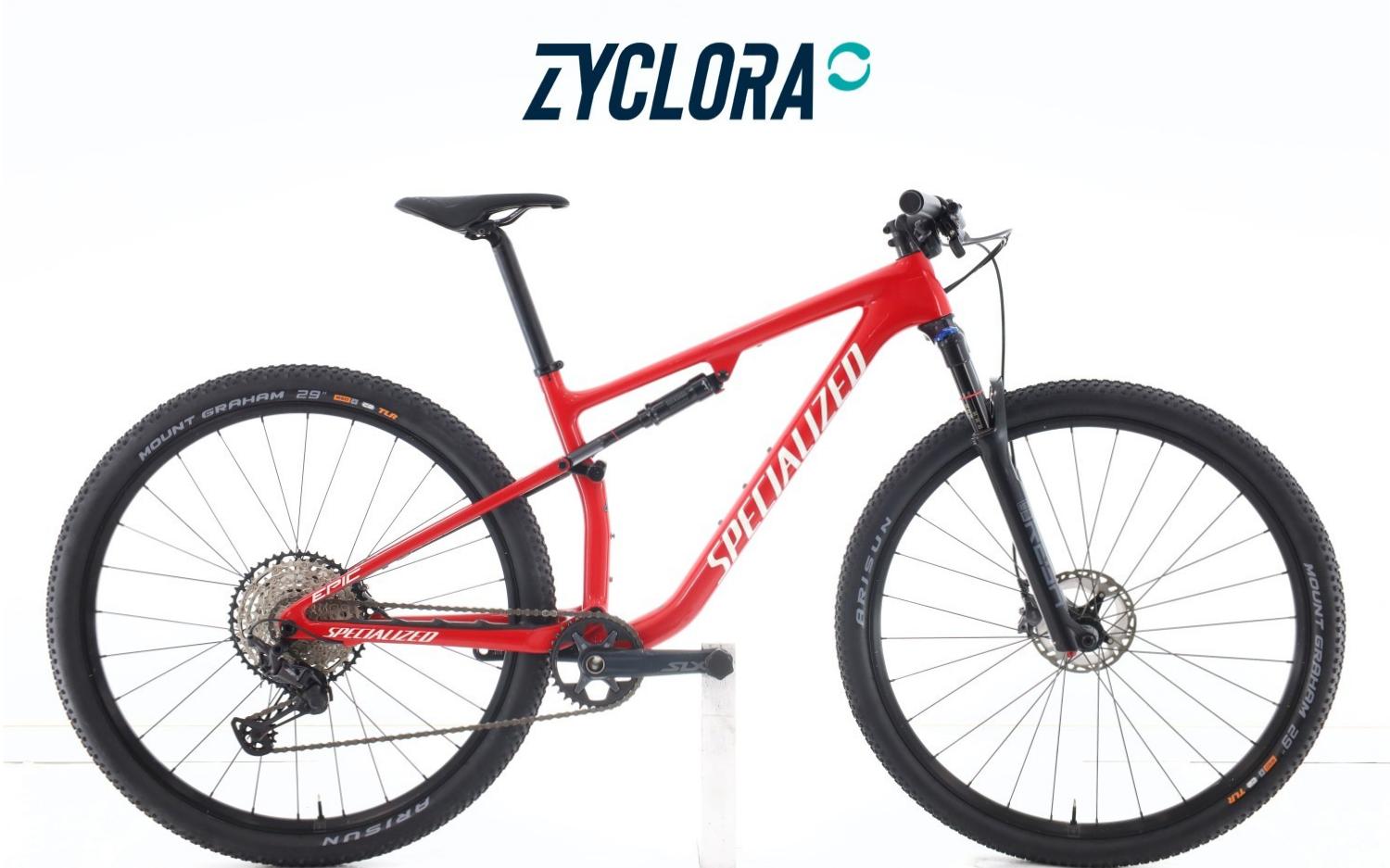 Mountain Bike Specialized Zyclora ·  Epic Comp FSR carbonio XT, Usata, 2021, Barcelona