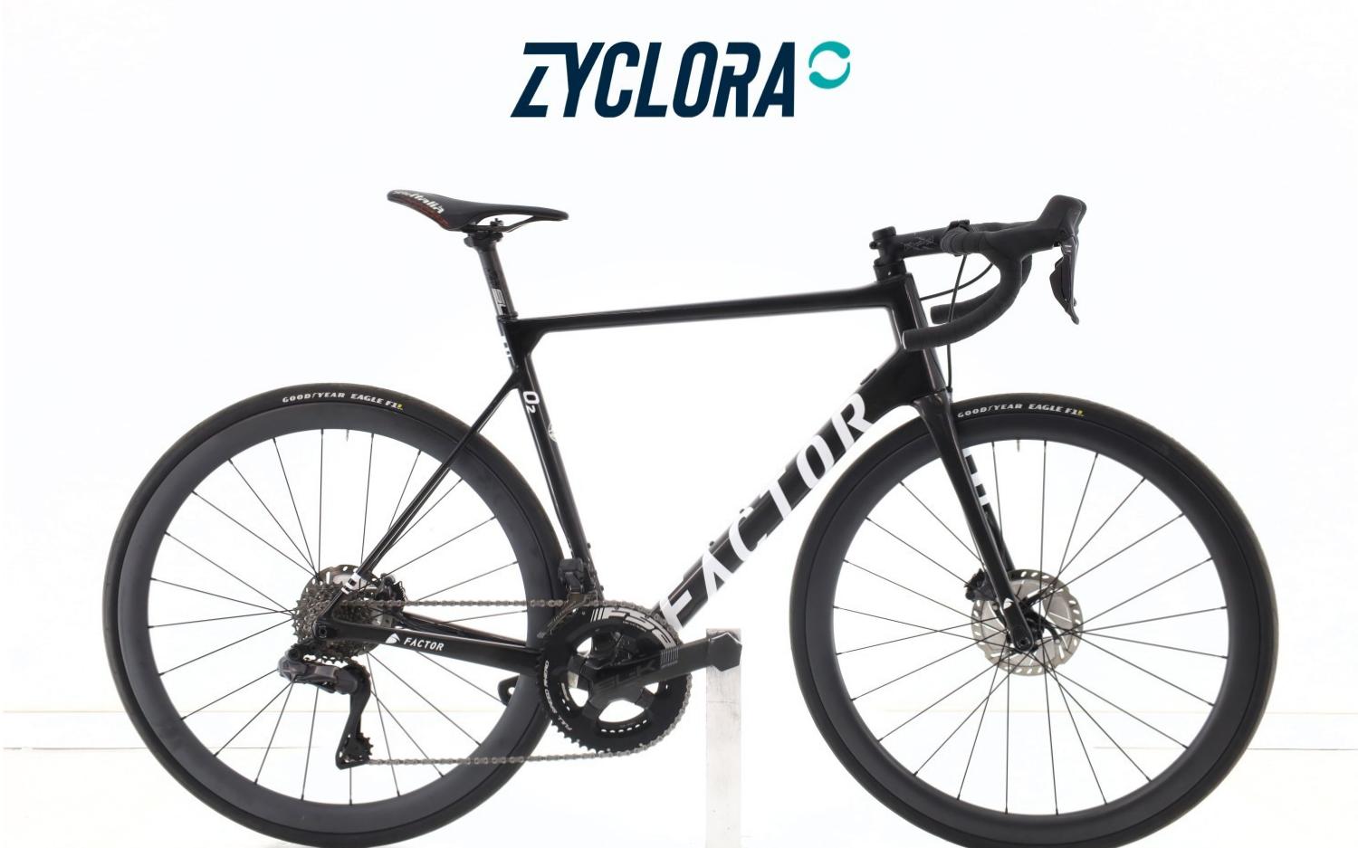 Bici da corsa Factor Zyclora ·  O2 carbonio Di2 12V, Usata, 2022, Barcelona