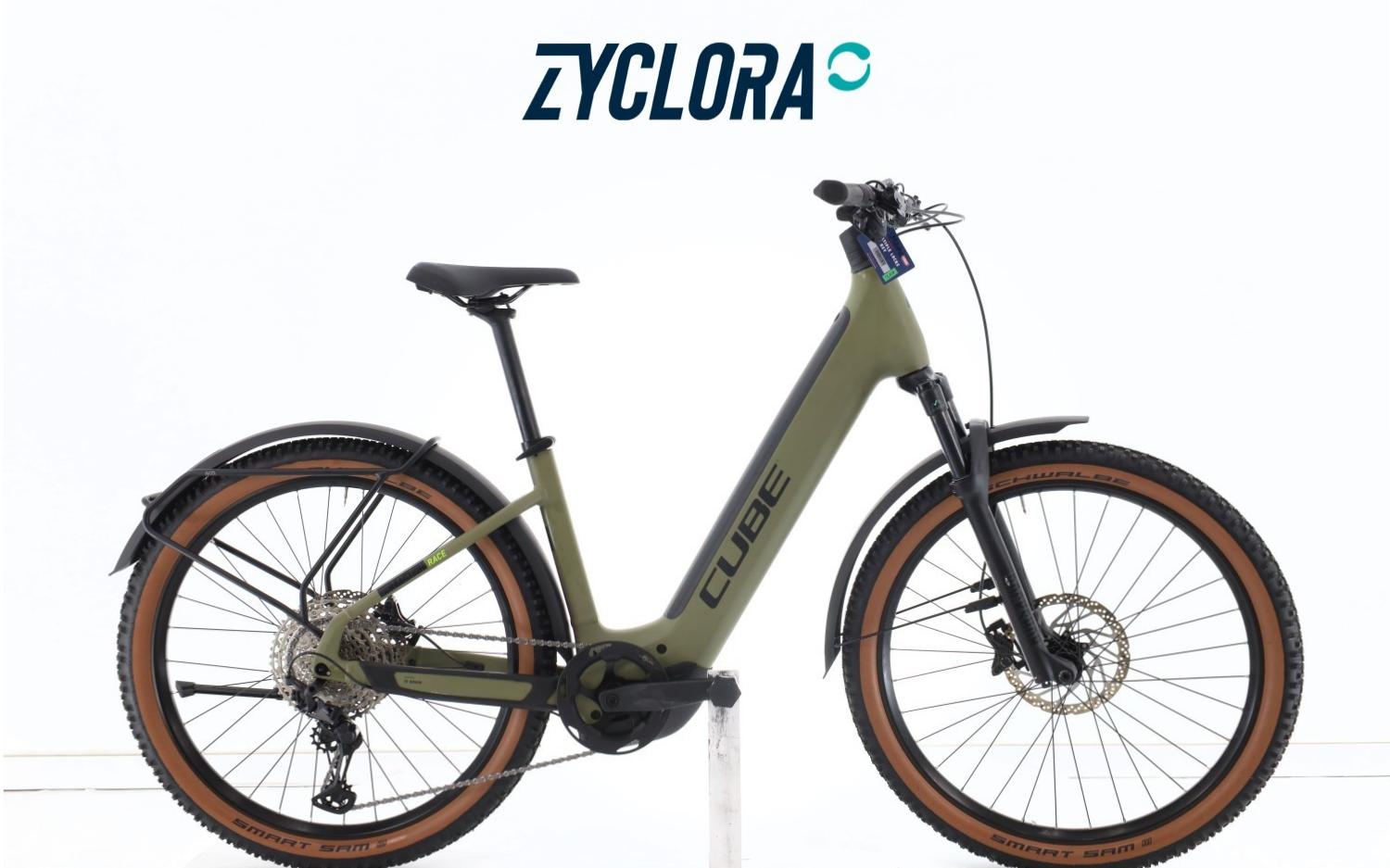 E-Bike Cube Zyclora ·  Reaction Hybrid Race XT, Usata, 2023, Barcelona